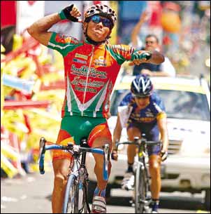 Juan Carlos Rojas Campeon de la Vuelta a Guatemala