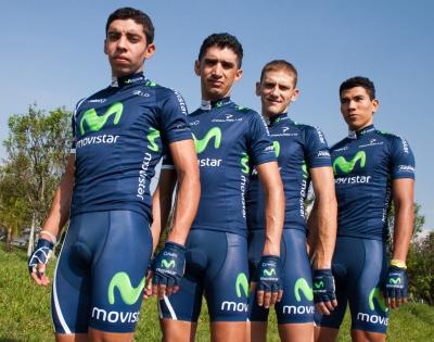 En Medellin se concentran los corredores del Movistar Team Continental