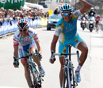 Michele Scarponi (Lampre ISD) campeon del Giro del Trntino