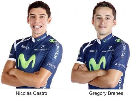 Cuatro debutantes que cumplen su sueño con Movistar Team en la Vuelta a Colombia