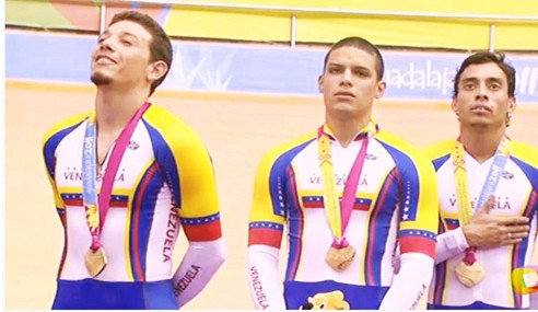 Ciclismo de pista venezolano gana dos de oro en Panamericanos Guadalajara 2011