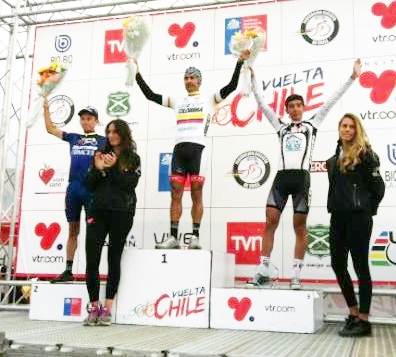 Colombiana Félix Cárdenas gana etapa clave de la Vuelta a Chile&#8206;