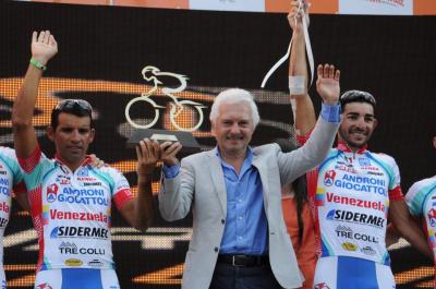 Buen debut para Equipo Italo Venezolano Androni, Campeon por Equipos en el Tour de San Luis