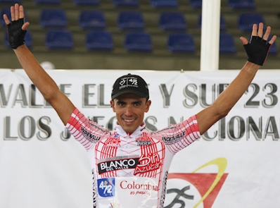 Juan Pablo Villegas primer Lider de la Vuelta al Valle