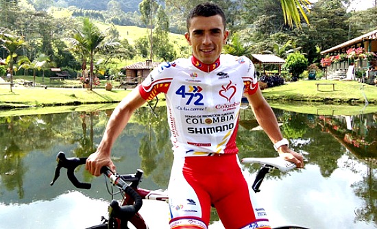 Juan Pablo Villegas 4-72 Colombia ganó la primera etapa de la Vuelta a Cundinamarca
