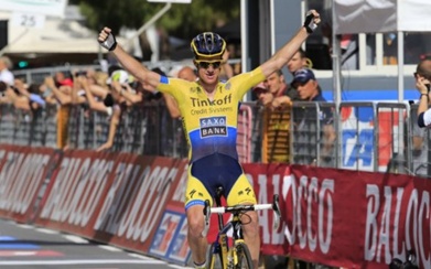 Australiano Michael Rogers llega solo a la meta de la etapa 11 del Giro de Italia/ Video y Clasificaciones