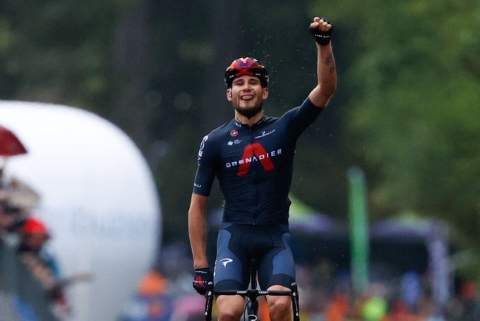 Giro de Italia 2020: Ganna repite victoria en la etapa 5 con una  exhibición en el Valico di Montescuro