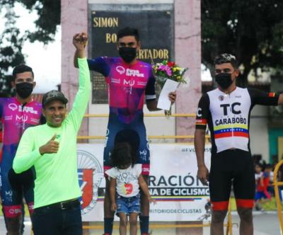 Profeta en su tierra: José Castillo ganó la I etapa del Tour Batalla de Carabobo